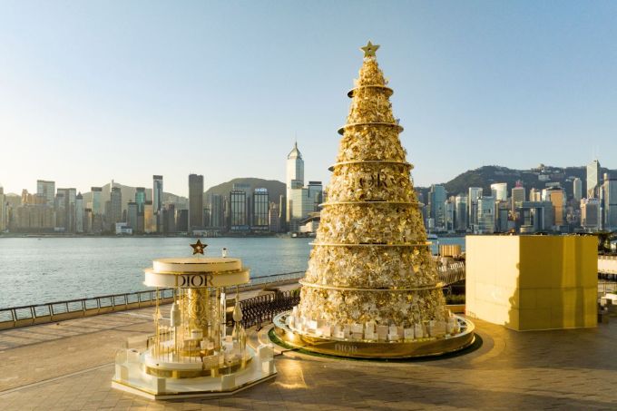 Dior聖誕夢幻樂園｜聖誕打卡好去處！15米高Dior聖誕樹！K11 MUSEA佈置彷如走進了杜樂麗花園的魔法