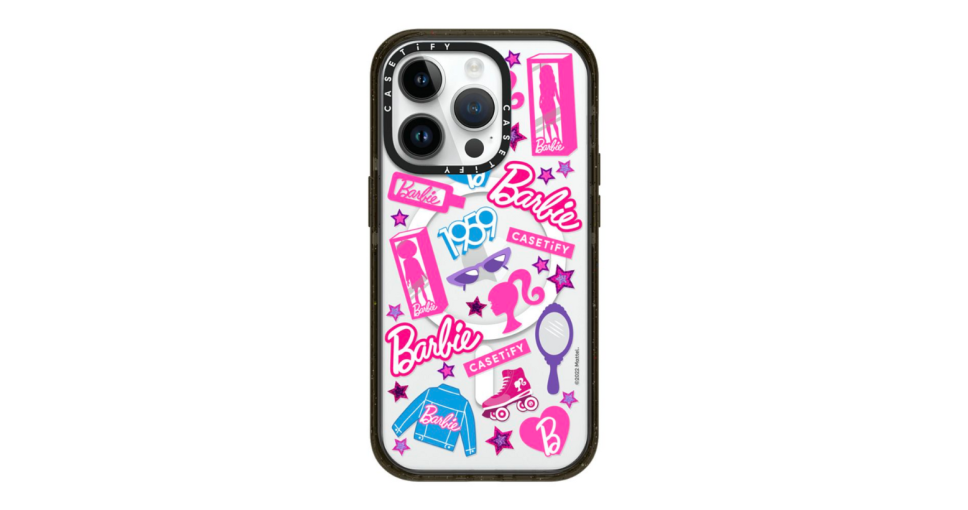 積分兌換｜CASETiFY x Barbie Stickermania iphone 14 pro MagSafe兼容強悍防摔保護殼 (價值 $549)
