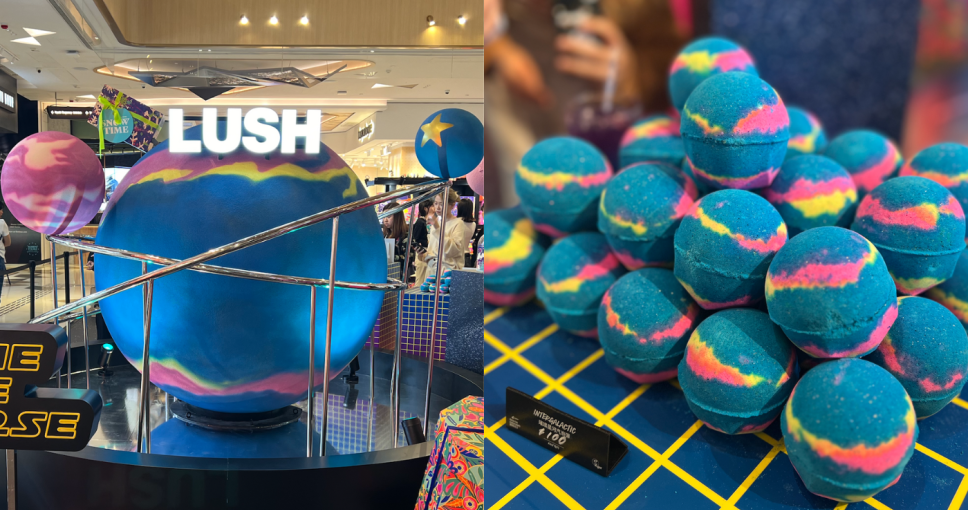 Lush銀河主題冬季期間限定店登陸K11！設巨型璀璨星河裝置、非凡禮遇禮物盒牆、汽泡彈工作坊等＋同場加映馬賽克燈、奶油膠手作、編織掛飾等工作坊