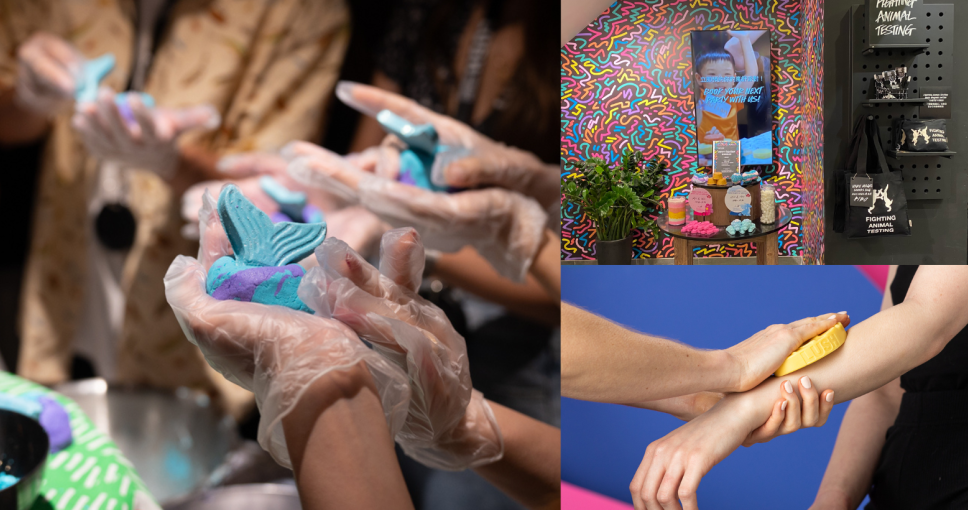 體驗活動 | LUSH 派對 - 浸浴產品製作及手部按摩技巧工作坊