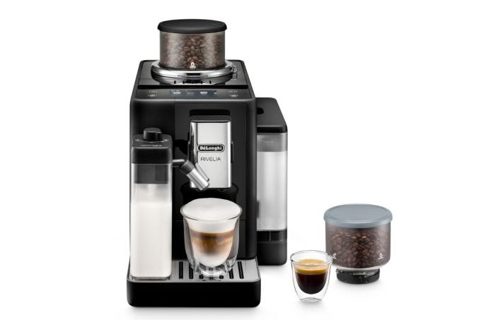 家用全自動咖啡機推薦｜De'Longhi全新RIVELIA豆倉轉換功能 隨時轉換咖啡豆！