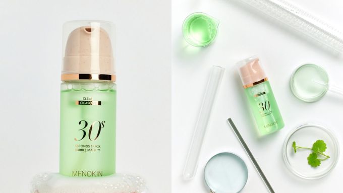 韓國面膜推薦｜全新MENOKIN泡泡面膜登場！修復&舒緩肌膚必備