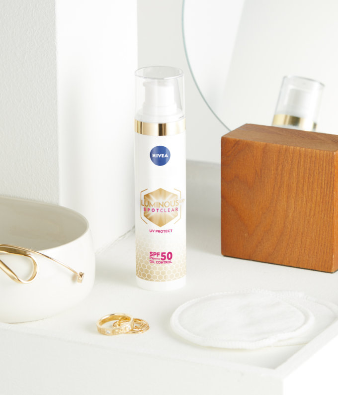 產品試用｜NIVEA LUMINOUS630雙效淡斑煥白抗曬修護日乳 SPF50 PA+++ 10ml（價值HK$50）