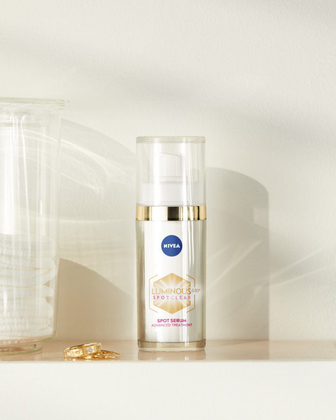 產品試用｜NIVEA LUMINOUS630雙效淡斑透白精華 10ml（價值HK$103）