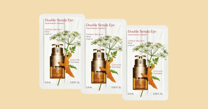 產品試用｜CLARINS 賦活精華眼霜 2 In 1 試用裝三片