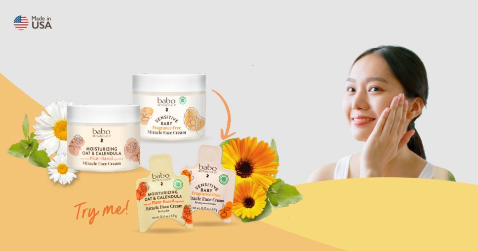 產品試用 | Babo Botanicals 奇蹟保濕面霜體驗裝兩包