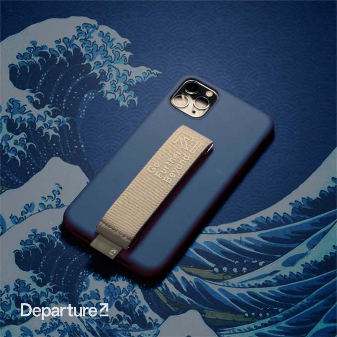 五折積分兌換｜Departure D-Strap 最舒服的手機帶 - 清新米白 (價值$129)