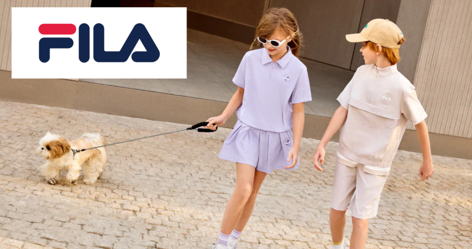 童裝產品專屬優惠 | 於 Fila.com.hk 預訂可賺高達 2X Cosmart積分