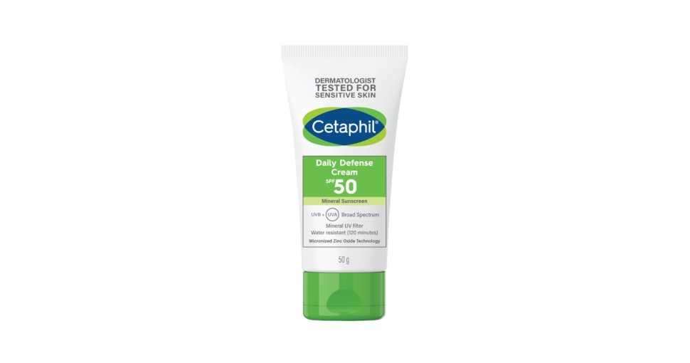 積分兌換 | Cetaphil 舒特膚每日物理防曬底霜 SPF50 50g (價值$240)